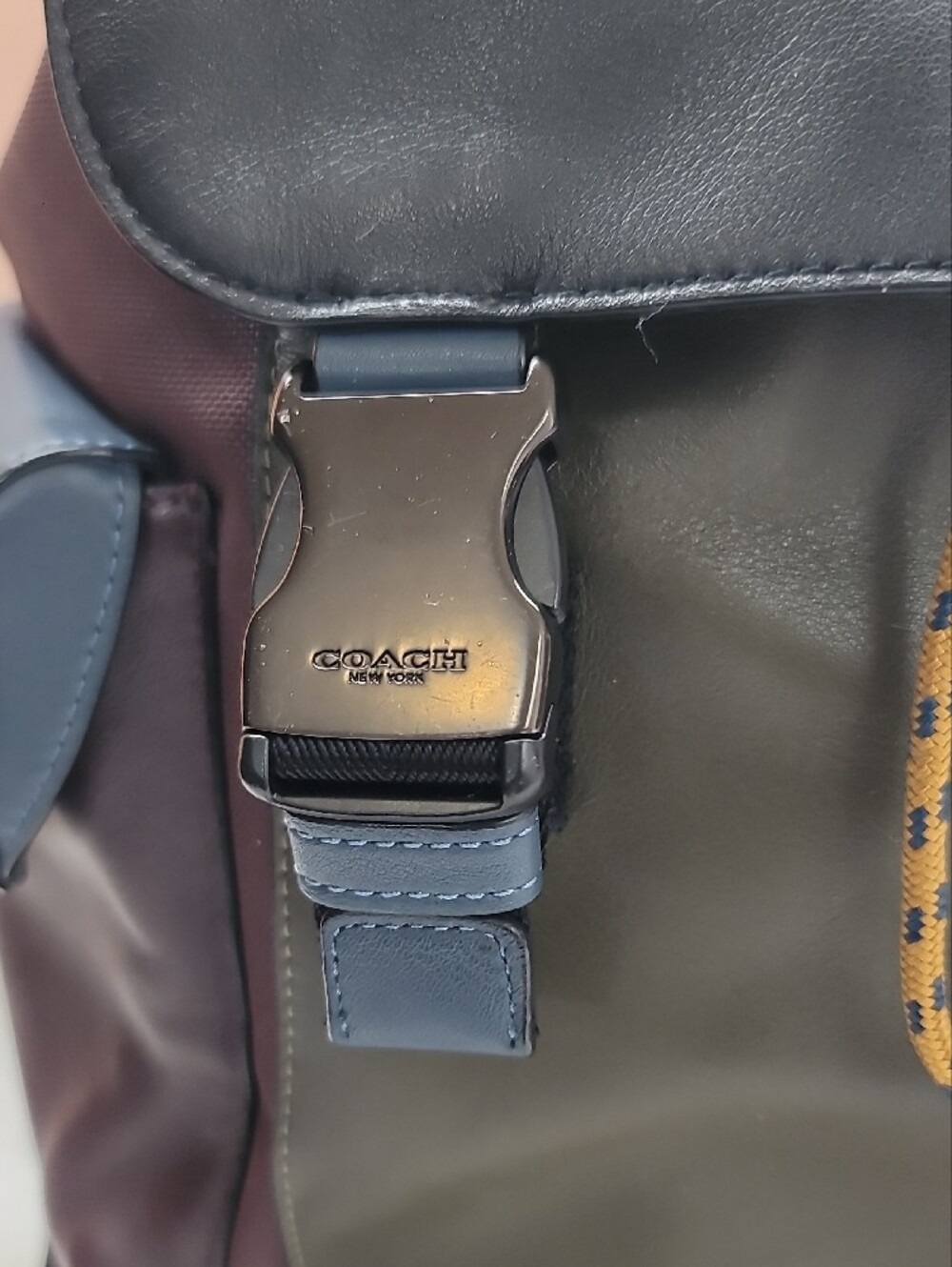 Coach  Rivington Backpack In Colorblock With Coach Patch - Picture 2 of 16